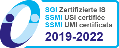 Das Logo der SGI für zertifizierte Intensivstationen, für 2019 bis 2021.