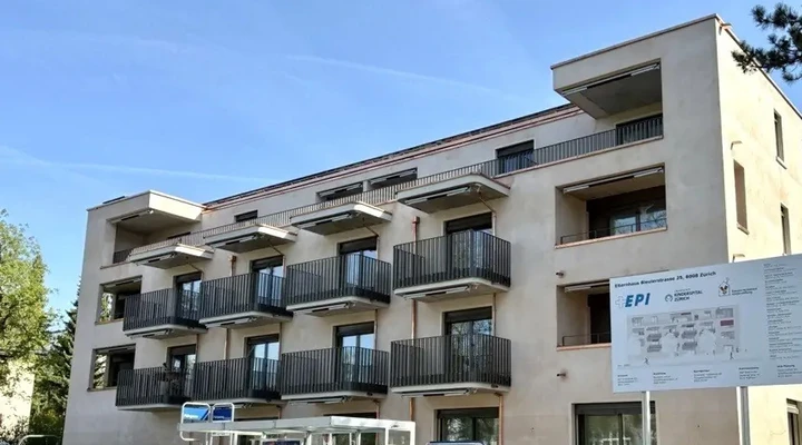 Aussenansicht des Ronald McDonald Elternhaus in der Bleulerstrasse 25, 8008 Zürich