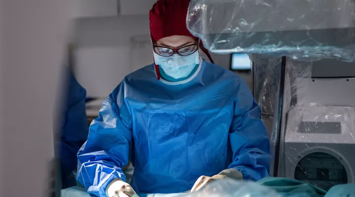 PD Dr. med. Alessia Callegari, Oberärztin Kardiologie im Herzkatheter