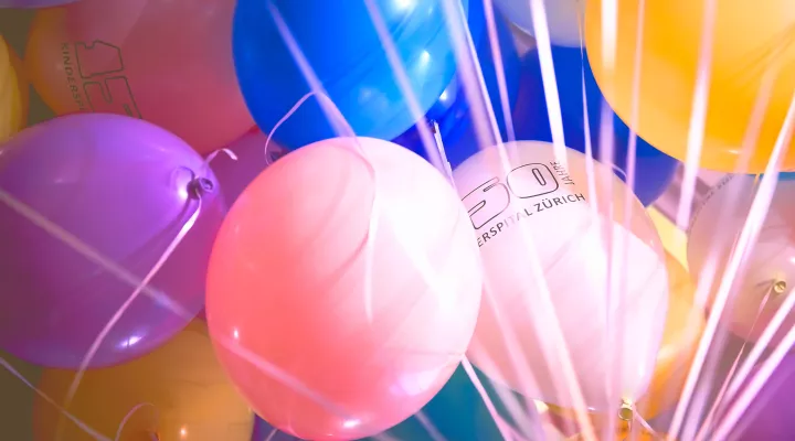Ballone vom Kinderspital