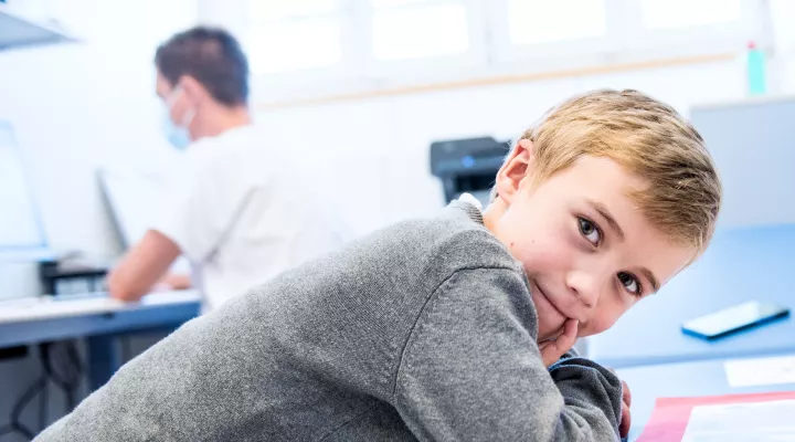 Patient mit Cystischer Fibrose in der Poliklinik mit Dr. Jung