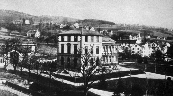Historische Aufnahme vom Kinderspital um 1890