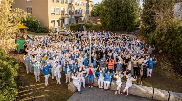 Mitarbeitende engagieren sich für Kispi-Champions