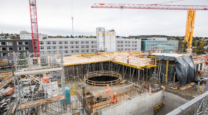 Neubau Meilensteine 2019: Baufortschritt