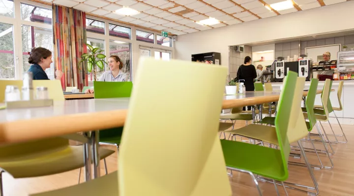 Ein Blick in das Restaurant der Kinder Reha Schweiz