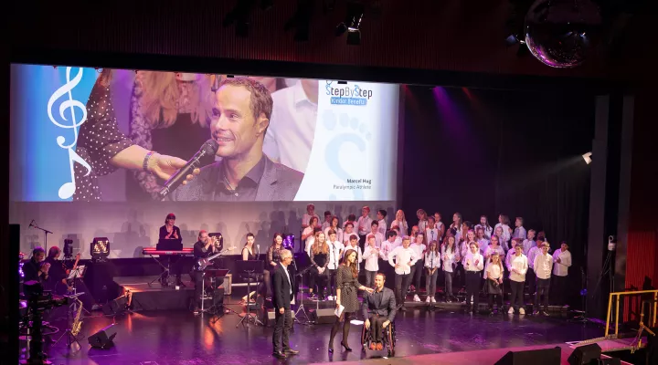 Kinder-Reha Schweiz, Patronatsseite, Step by step