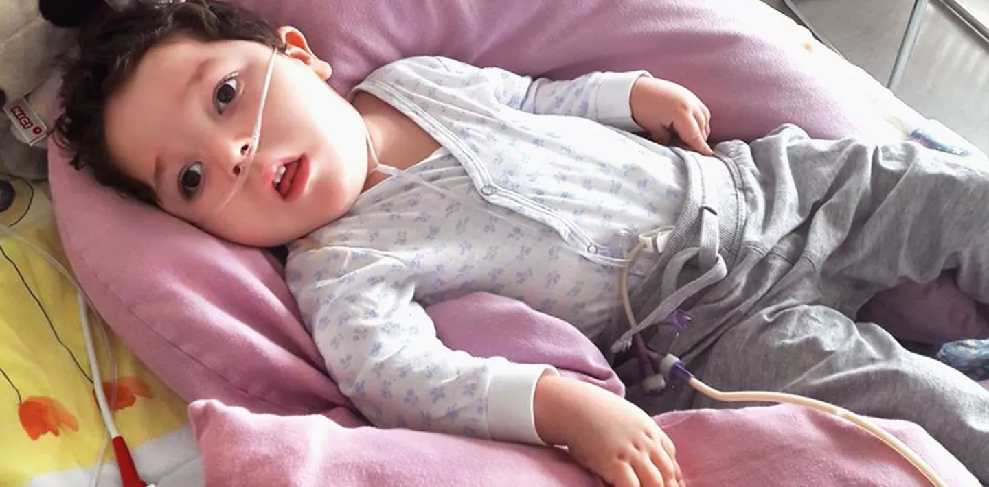 Epilepsie Patient im Bett 
