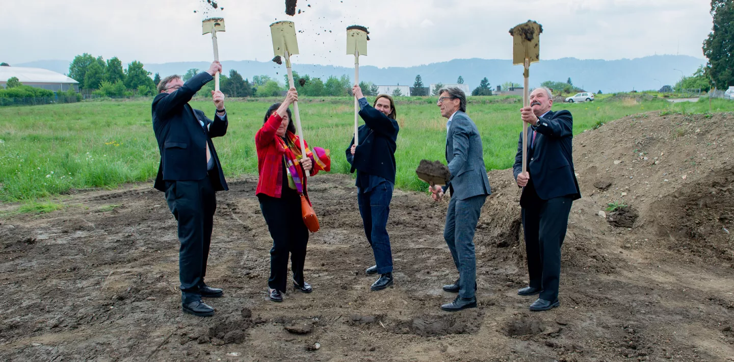 Spatenstich am Neubau Kinderspital Zürich