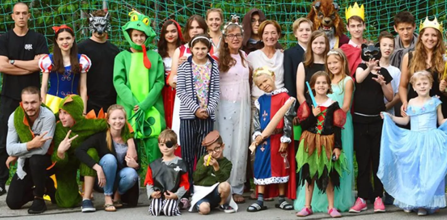 Patientinnen und Patienten im Ferienlager der Nephrologie 