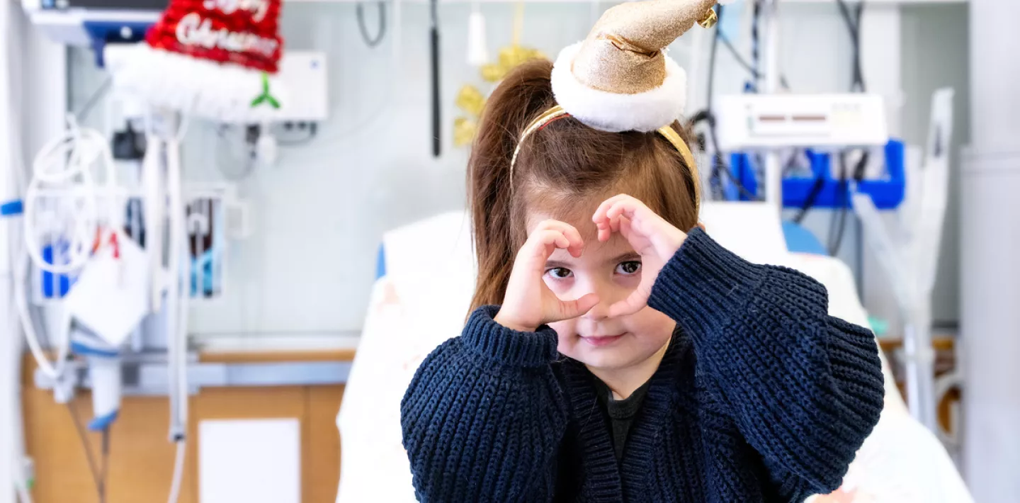 Patientin Naila feiert Weihnachten trotz kranker Niere