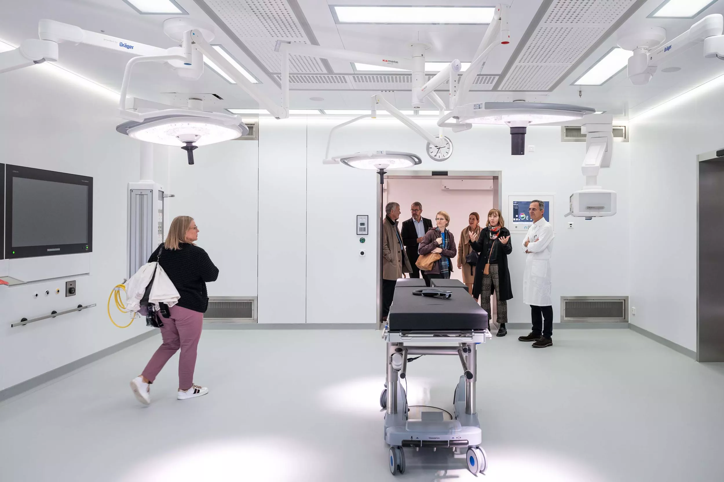 Einblick in einen OP-Saal im Akutspital des Kinderspitals Zürich