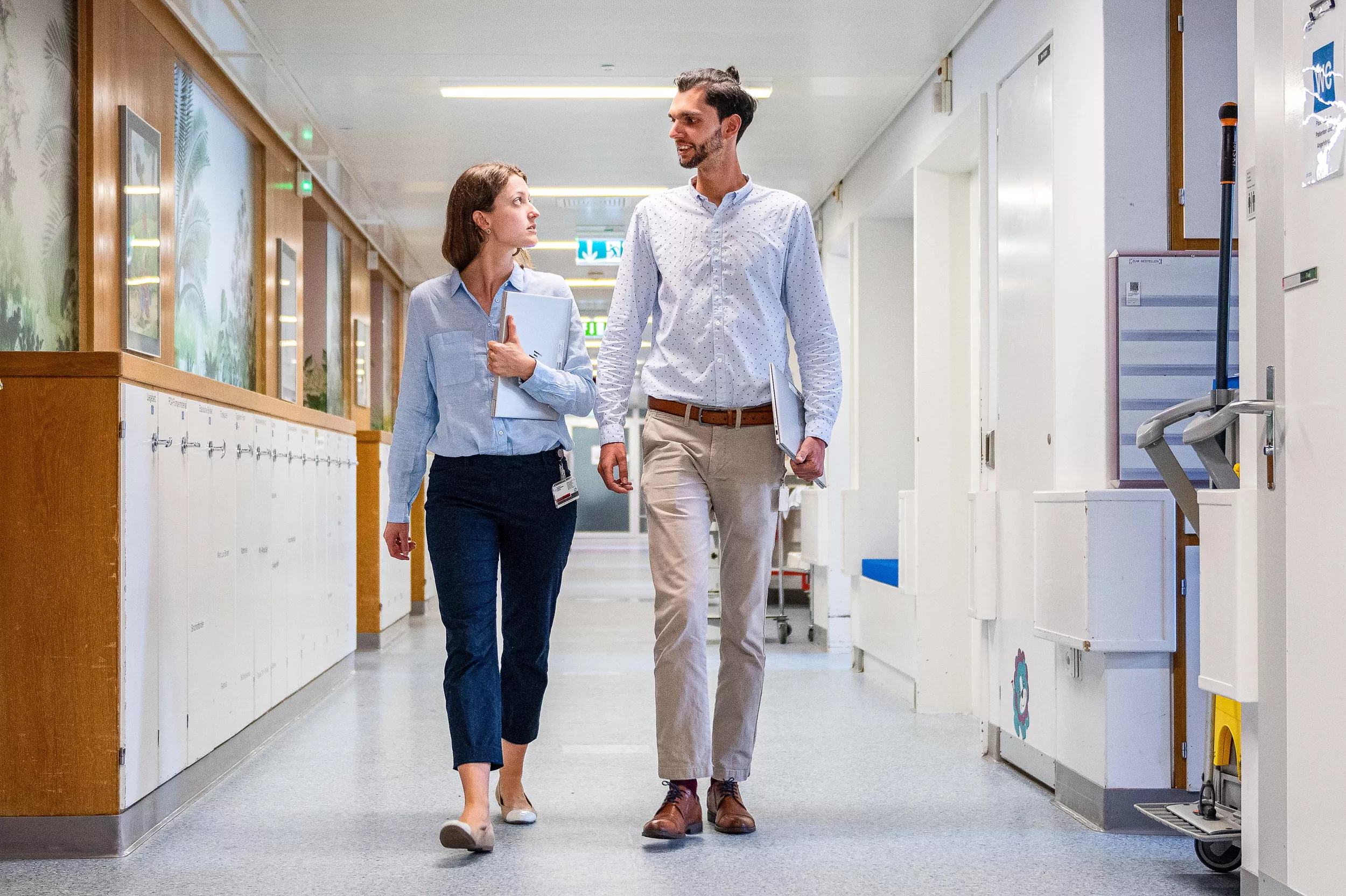 Informatikerin und Informatiker im Kinderspital