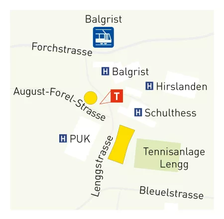 Karte Treffpunkt