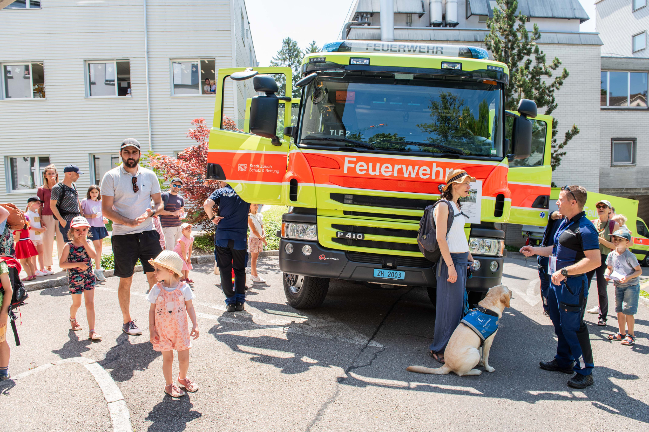 Kispi-Kinderfest: Feuerwehrauto
