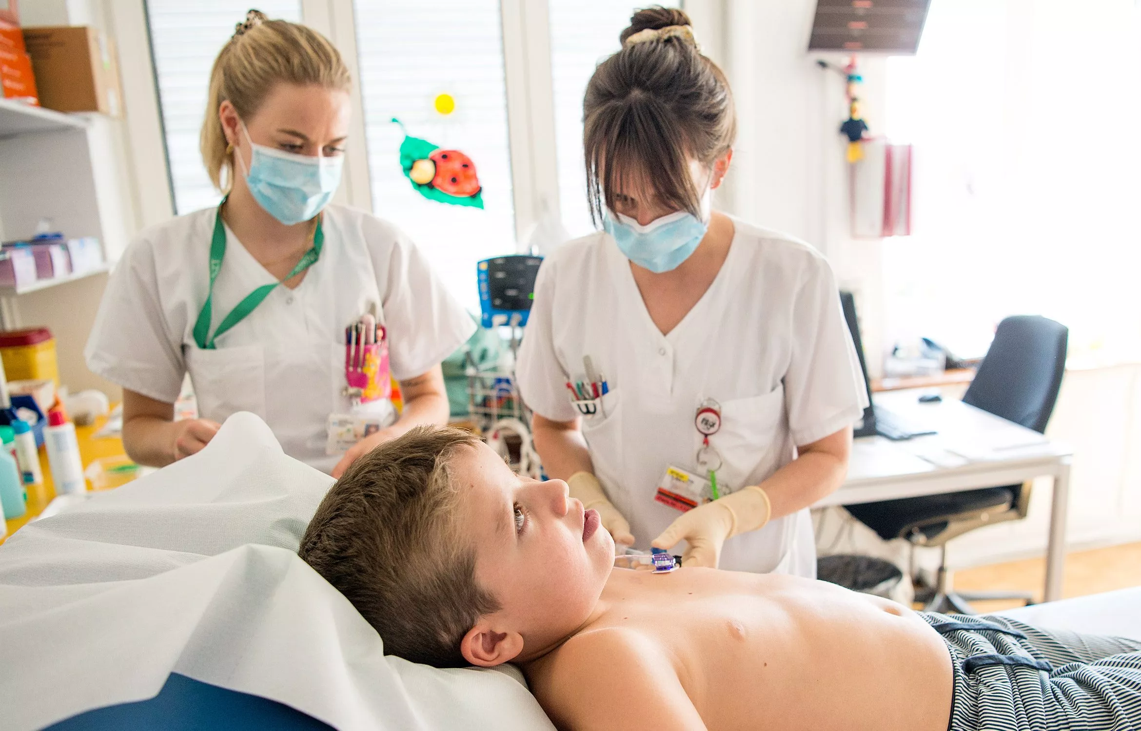 Max erhält Chemotherapie
