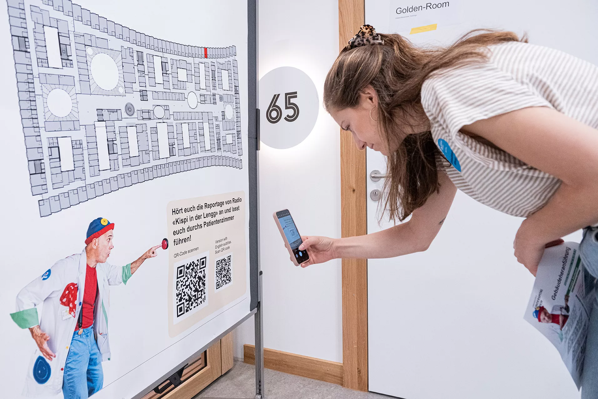 Mitarbeitende des Kinderspital Zürich besuchen das neue Akutspital