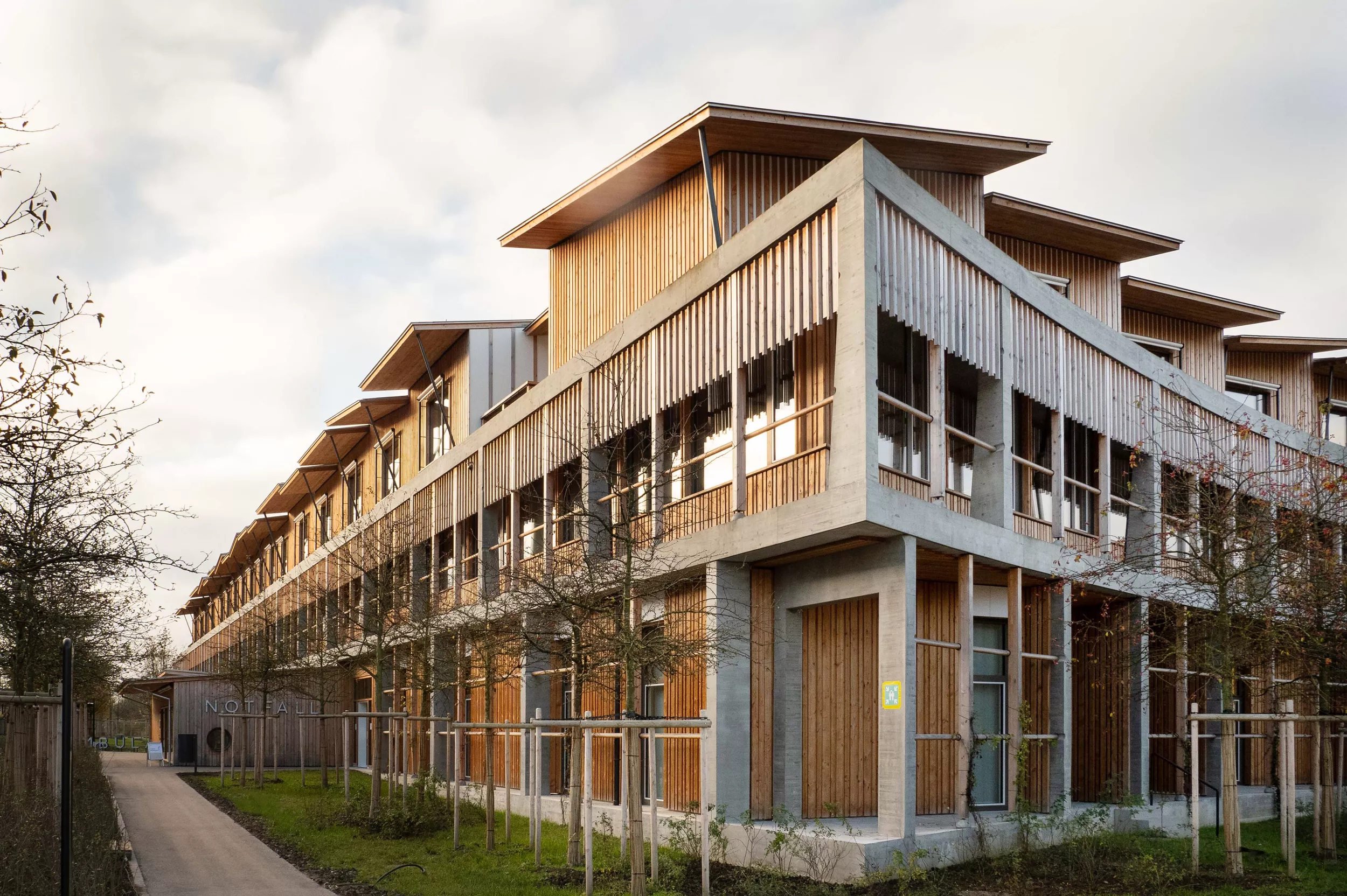Fassade des Akutspitals des Kinderspitals Zürich