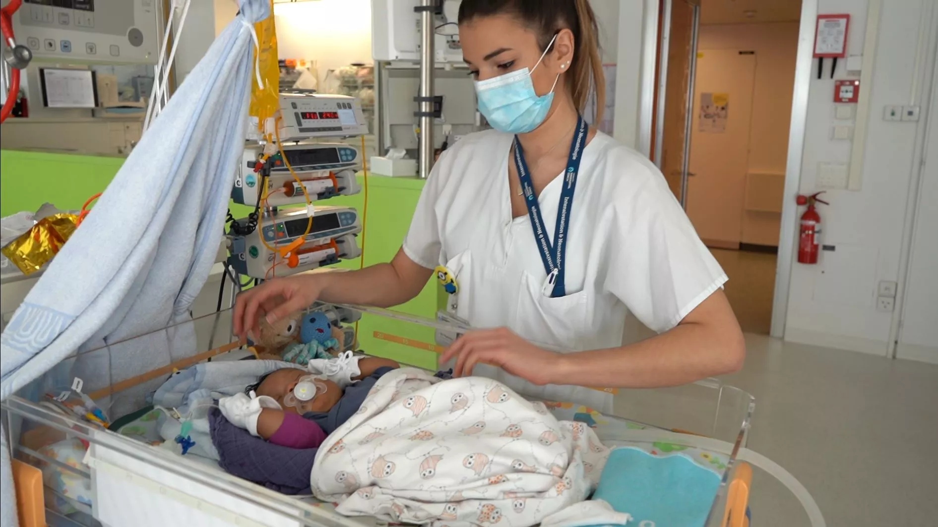 Pflegefachfrau auf Neonatologie