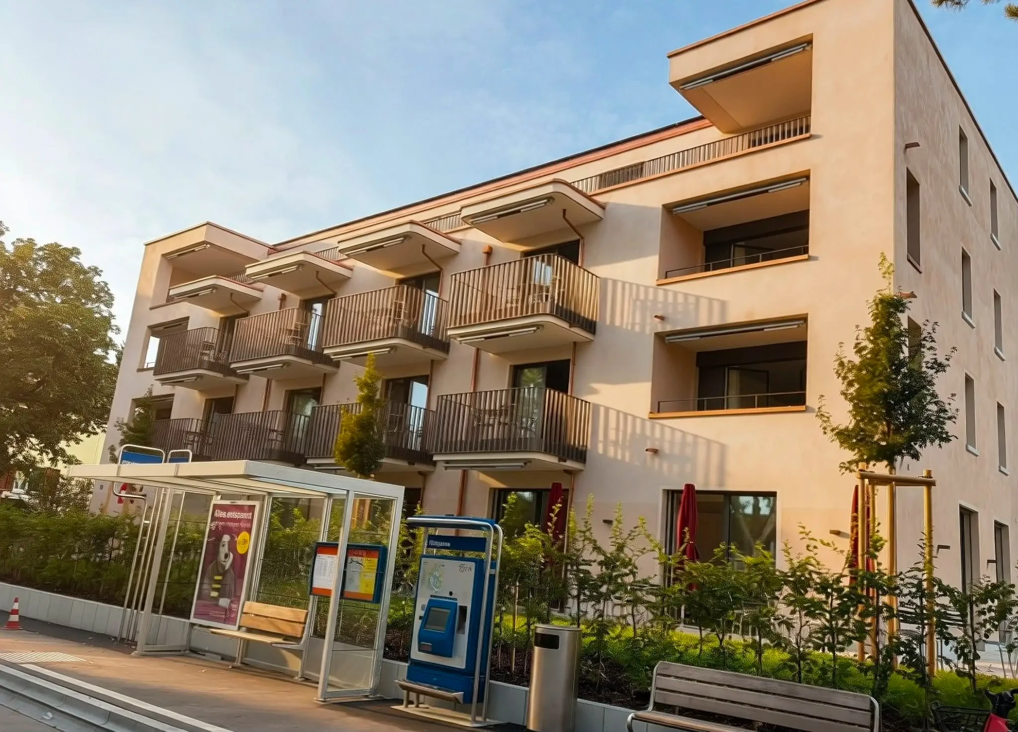 Aussenansicht des Ronald McDonald Haus in Zürich