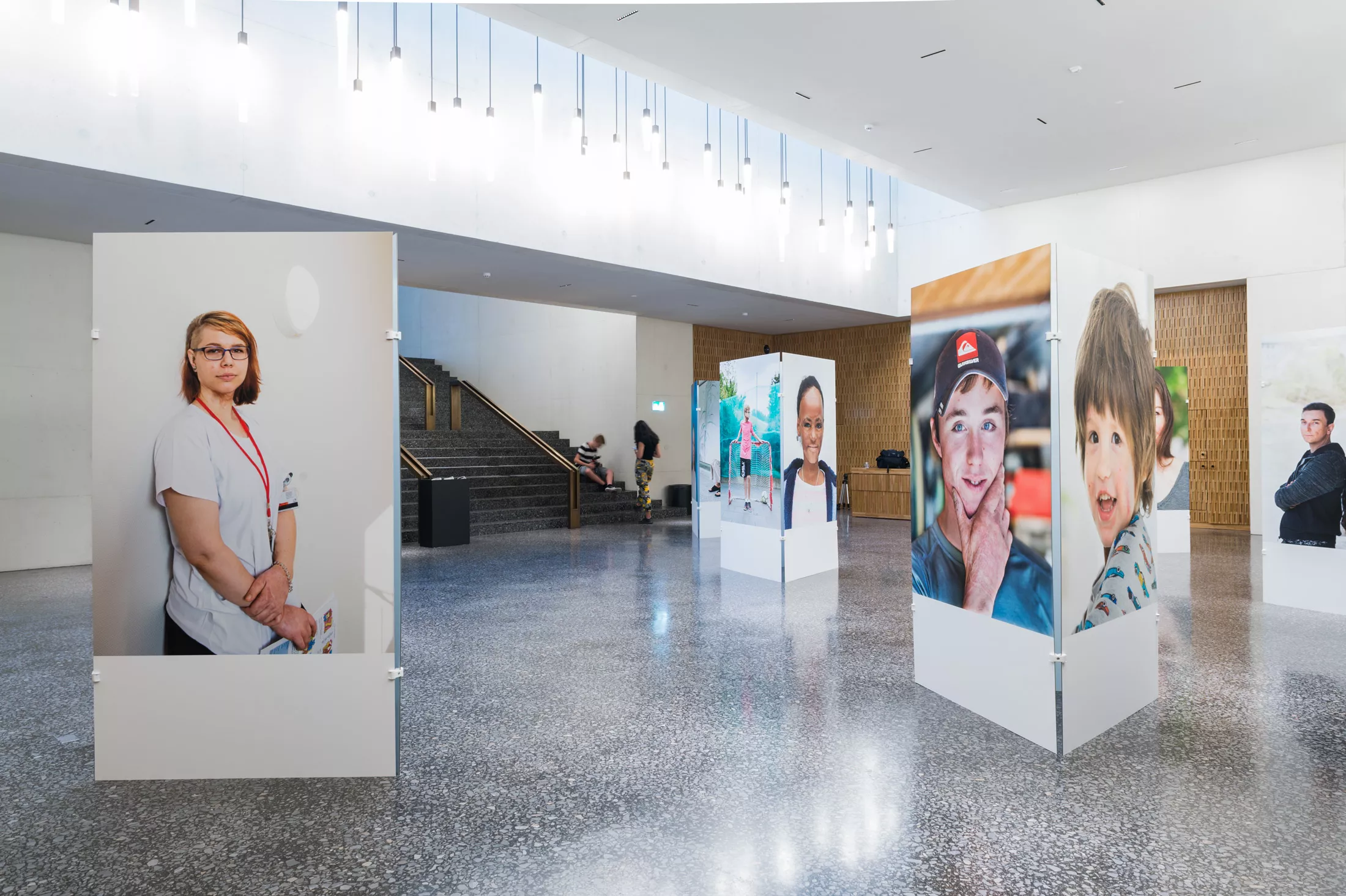 Blick in die Ausstellung 