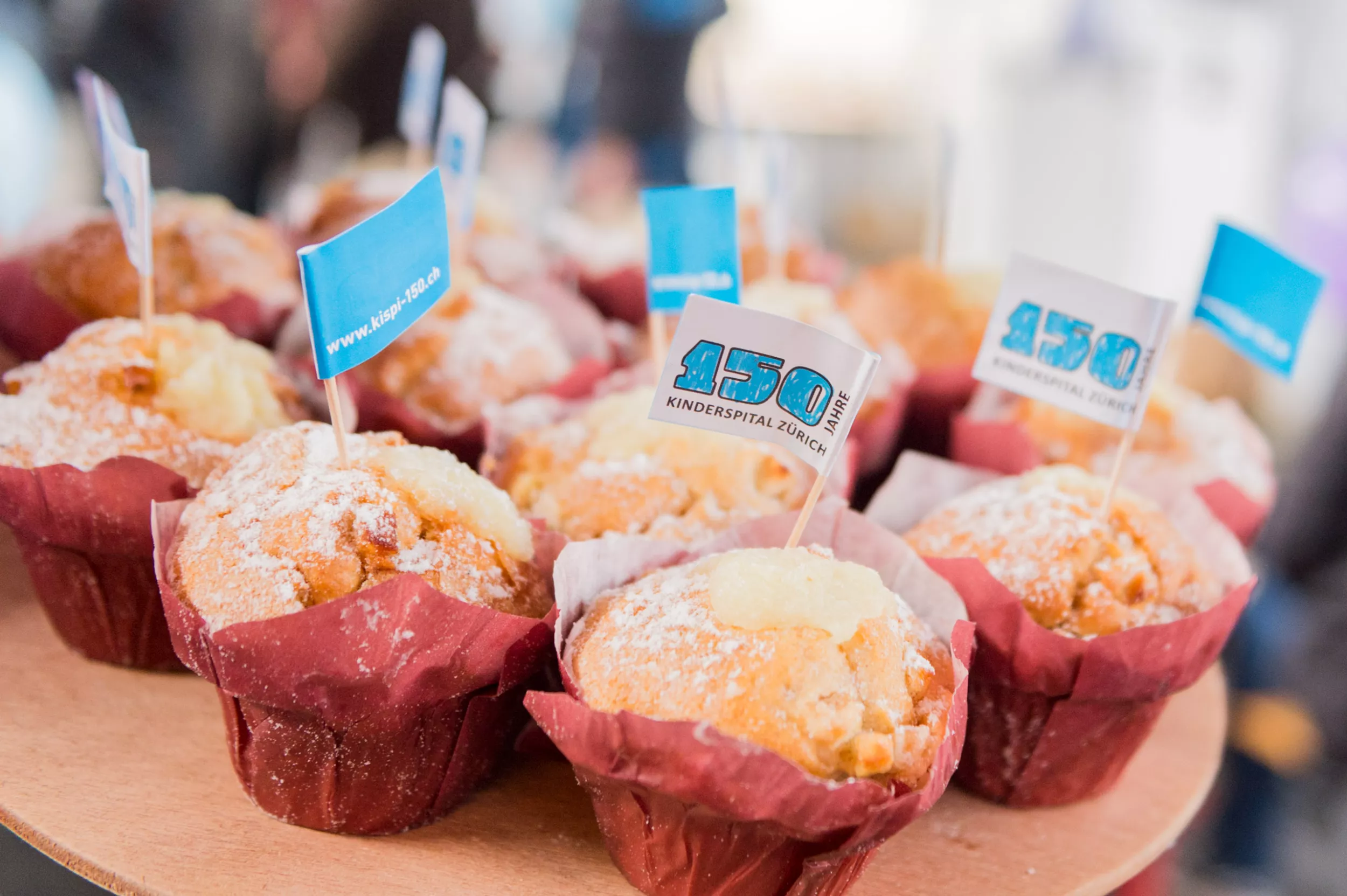 150 Jahre Kispi Muffins 
