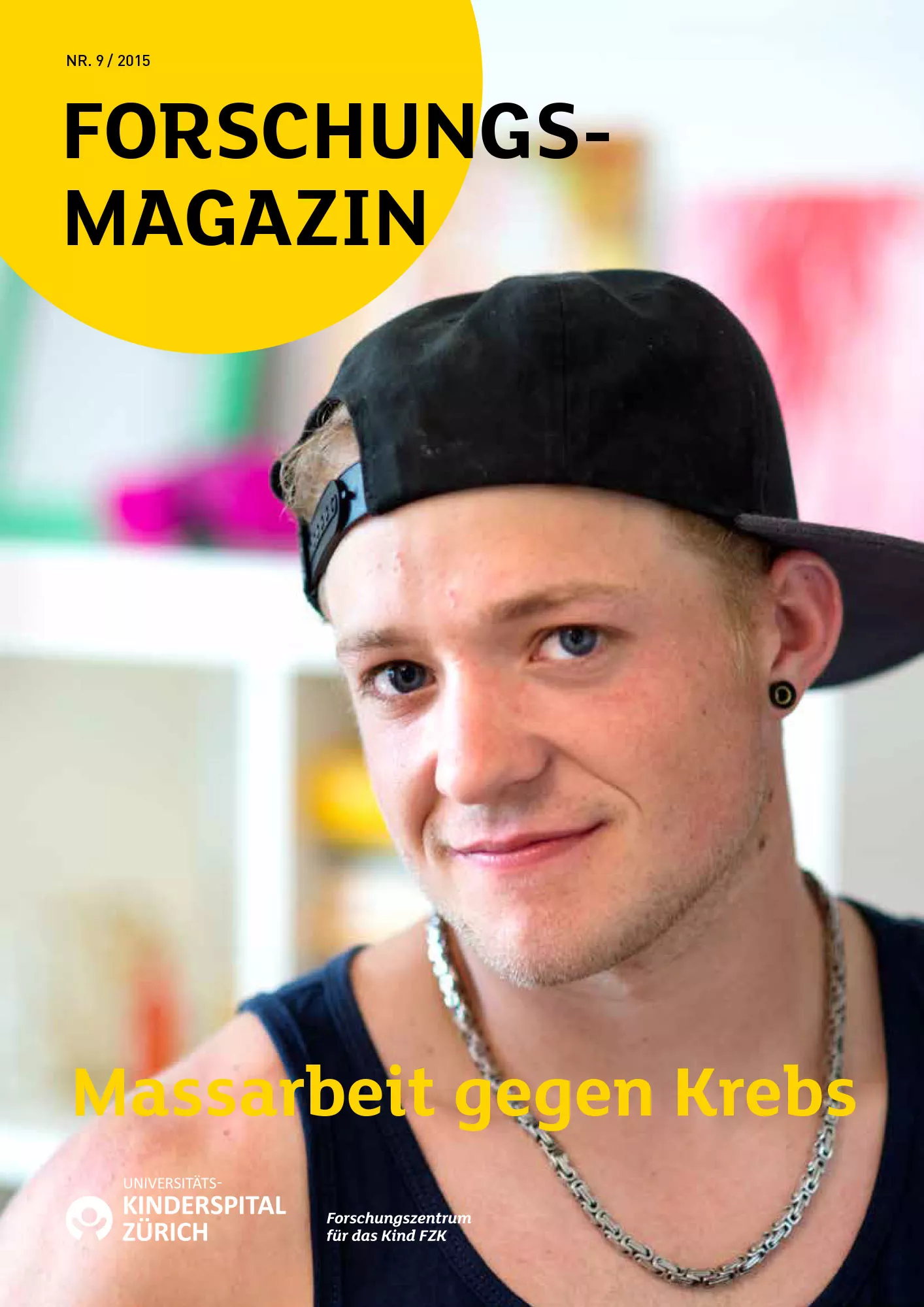 Forschungsmagazin 2015: Massarbeit gegen Krebs