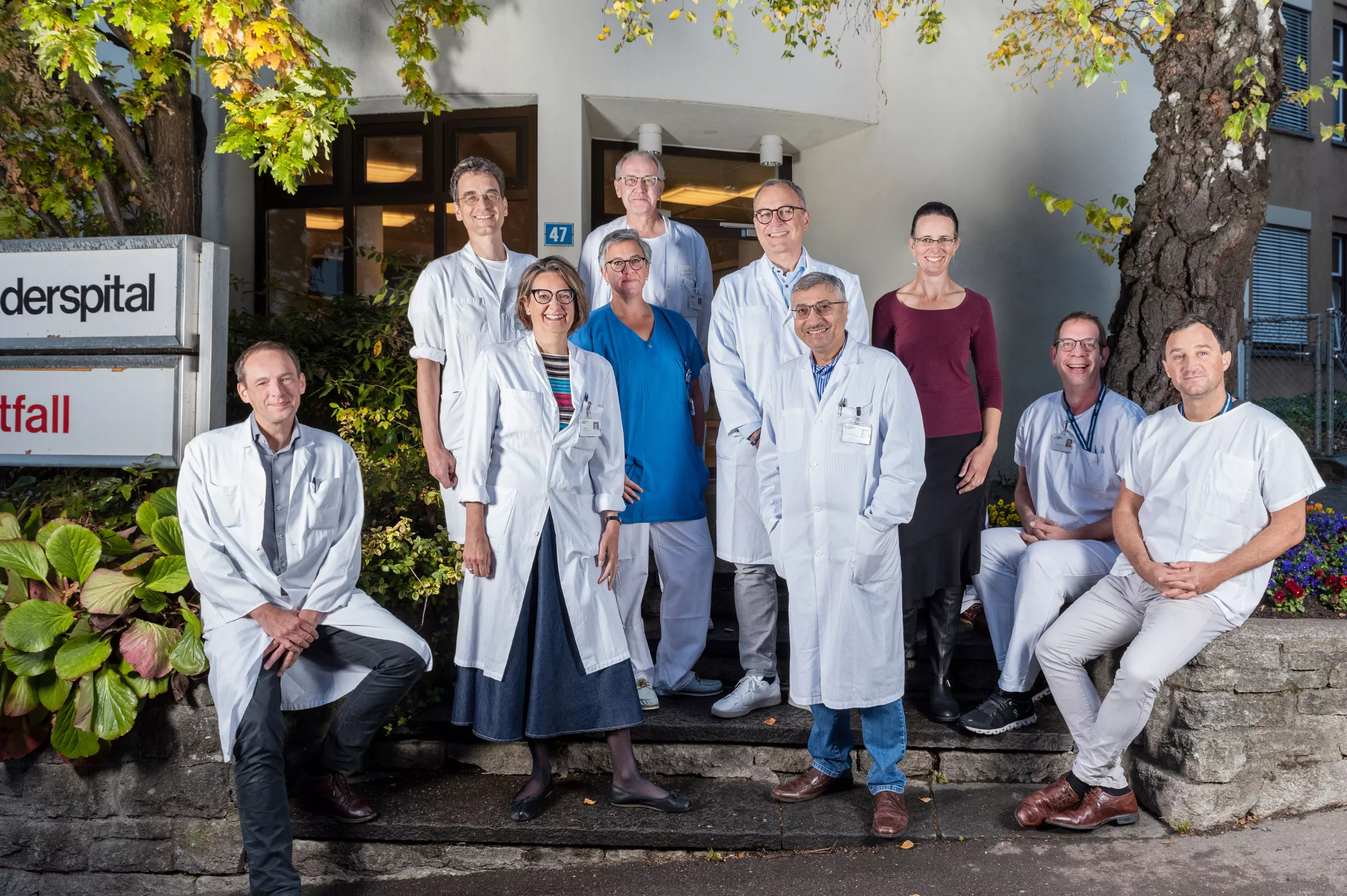 Das Team des Kinder Herzzentrums Zürich