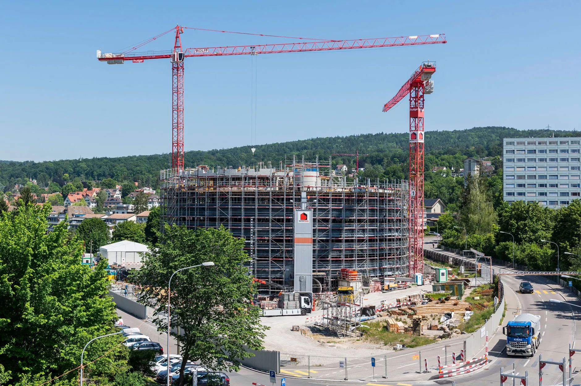 Baustelle Aussenansicht 