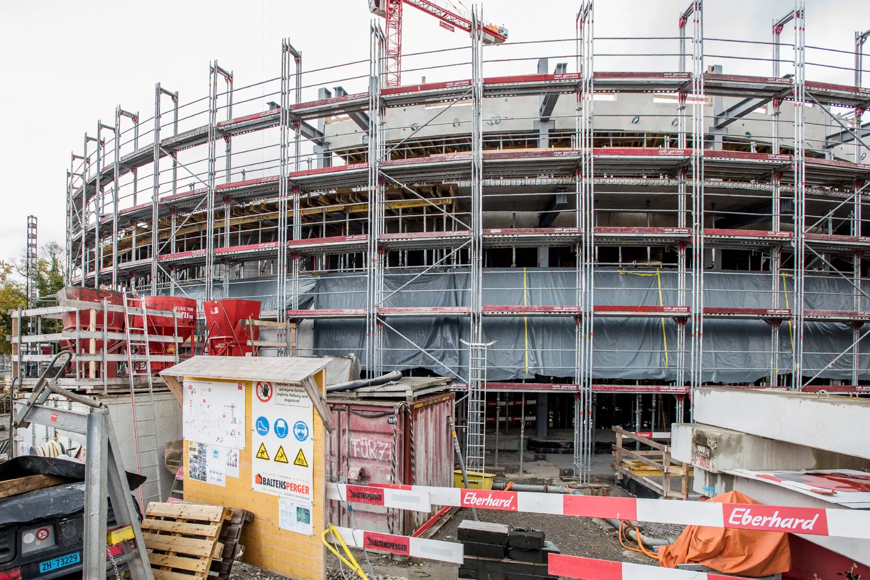 Neubau Aussenansicht LLF 
