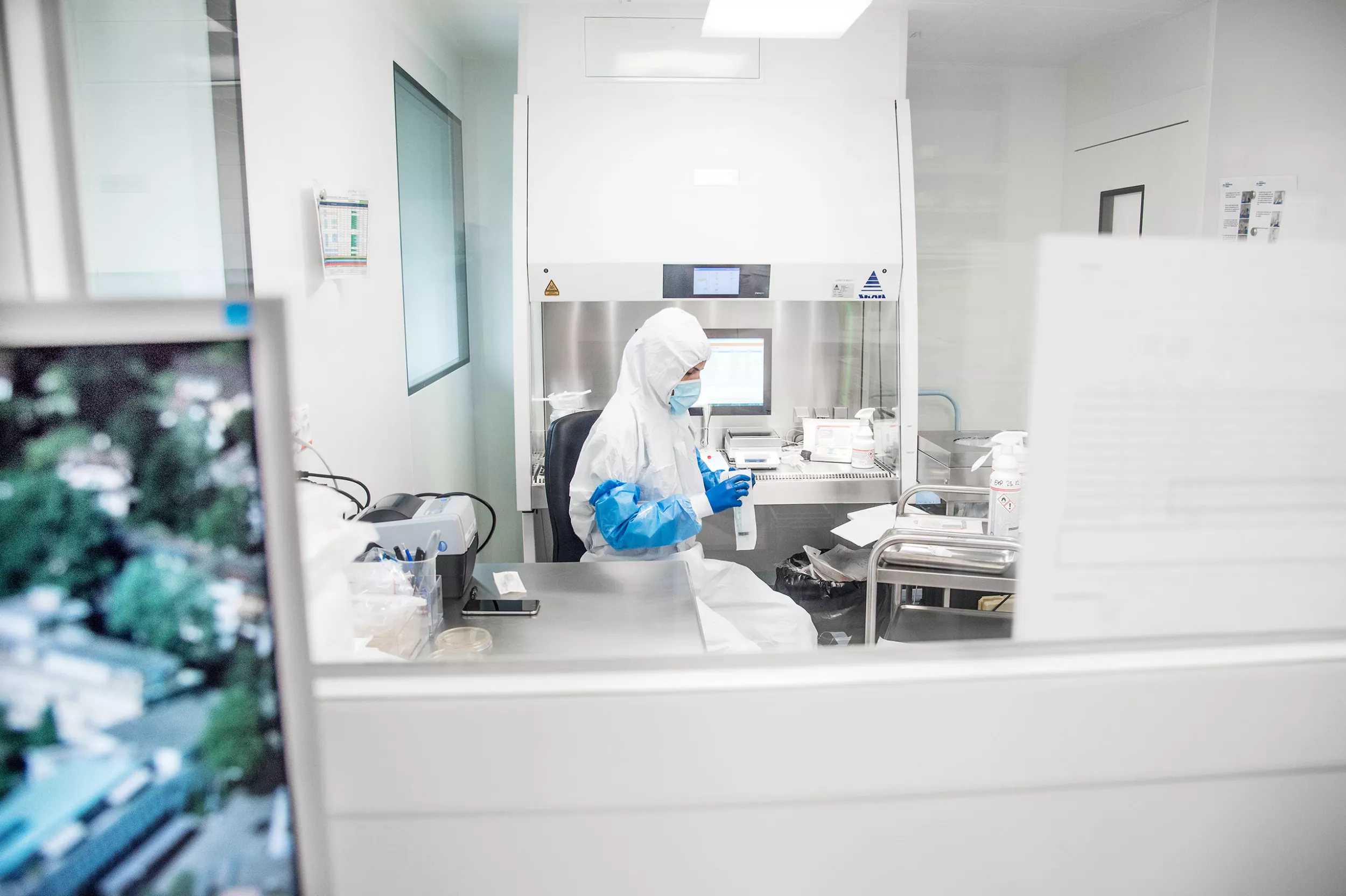 Pharmazie, CMR-Herstellung, Zytostatika werden in Reinraum hergestellt