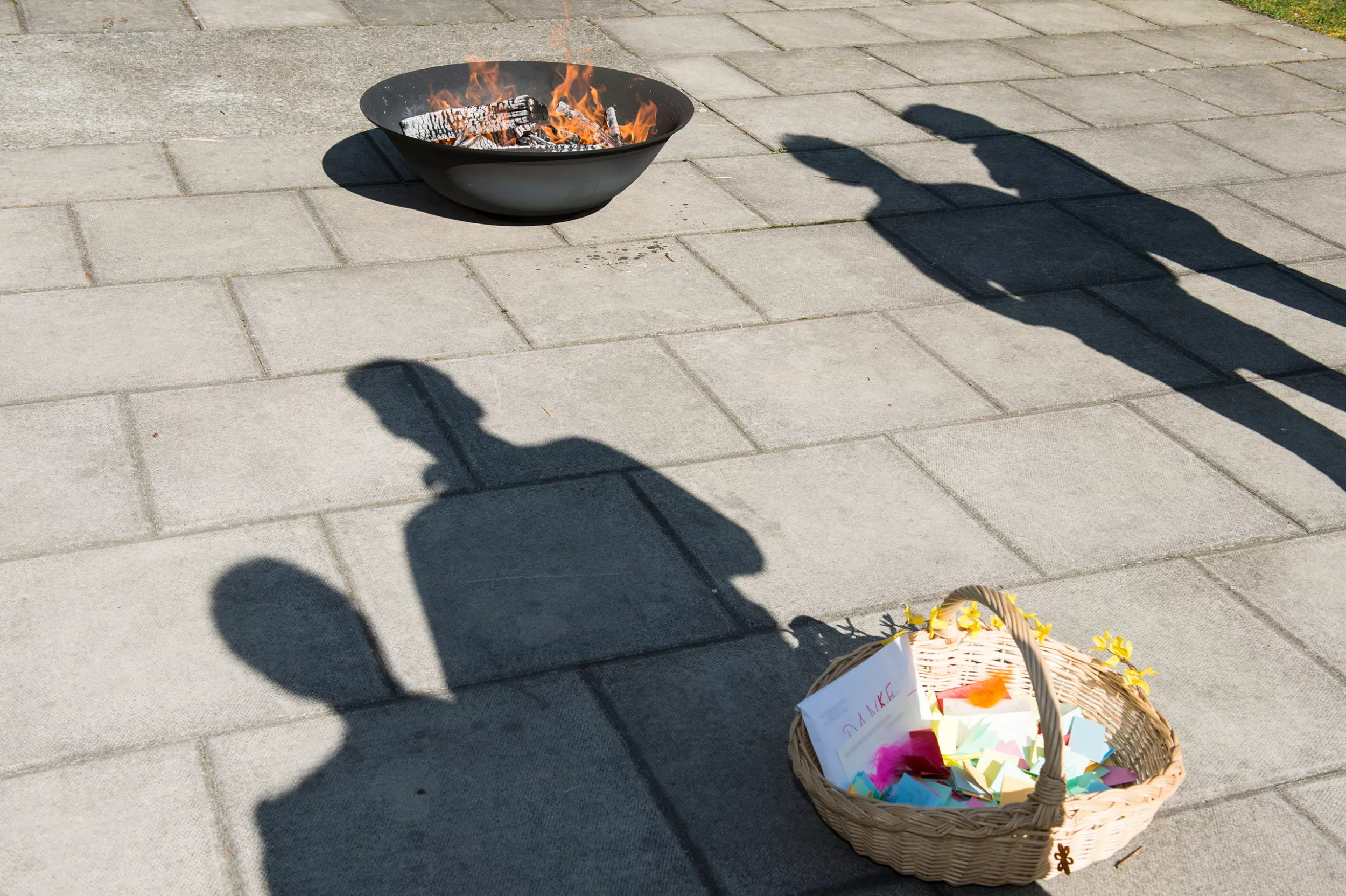 Feuerritual der Seelsorge im Kinderspital Zürich