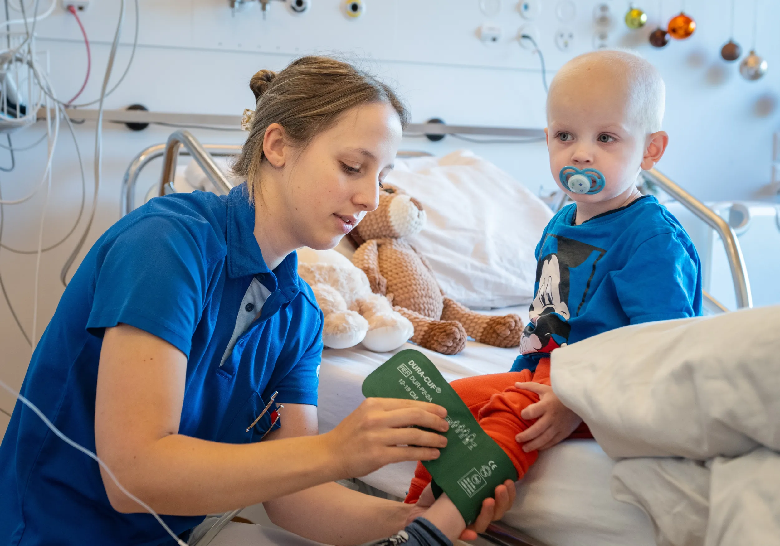 Thiago wird im Kispi behandelt