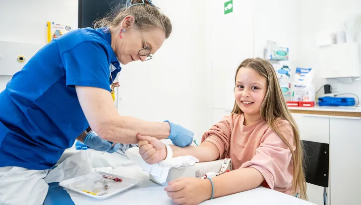 Rheumatologie, Sprechstunde Poliklinik, Blutentnahme