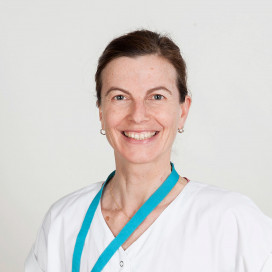 Portrait von der Pflegefachfrau Brigitte Seliner