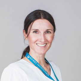 Ein Portrait von der Pflegeexpertin Dania Eisenring